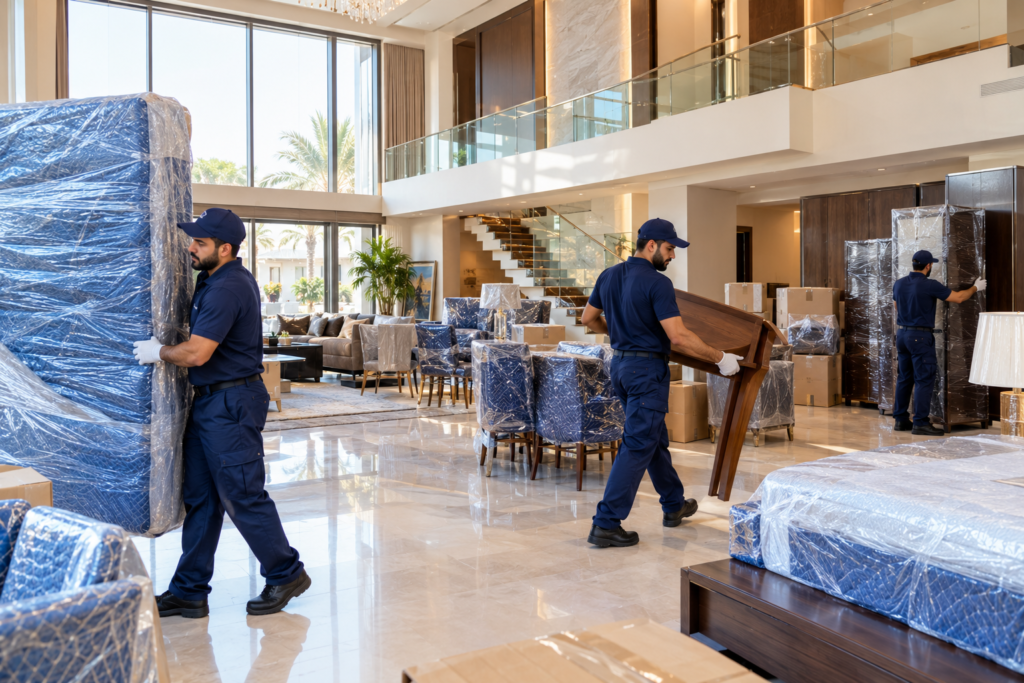 Villa Moving Services in Dubai